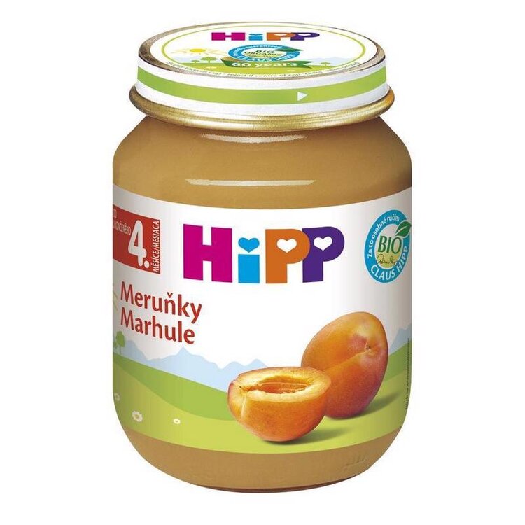 HiPP BIO s meruňkami 125 g HiPP