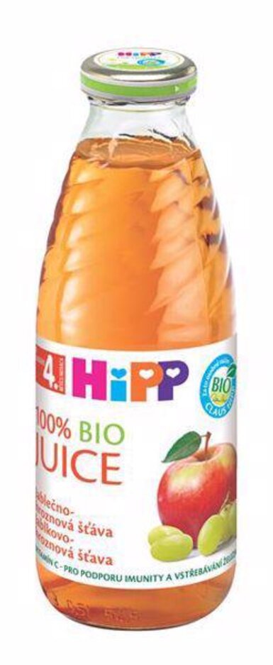 HiPP BIO šťáva jablečno - hroznová 500 ml HiPP
