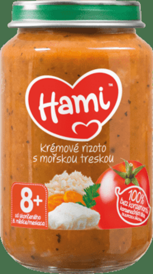 Hami Krémové rizoto s mořskou treskou 200 g Hami