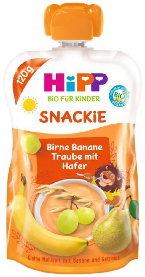 HiPP BIO Sport Hruška-Banán-Bílé hrozno-Oves 120 g HiPP