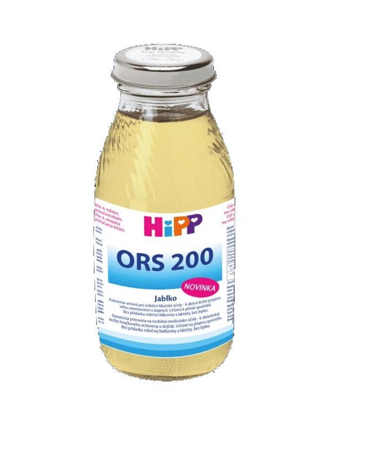 HiPP ORS 200 Jablko - rehydratační výživa 200 ml HiPP
