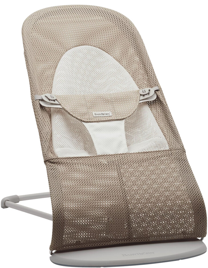 BABYBJÖRN Lehátko Balance Soft Grey Beige/White mesh