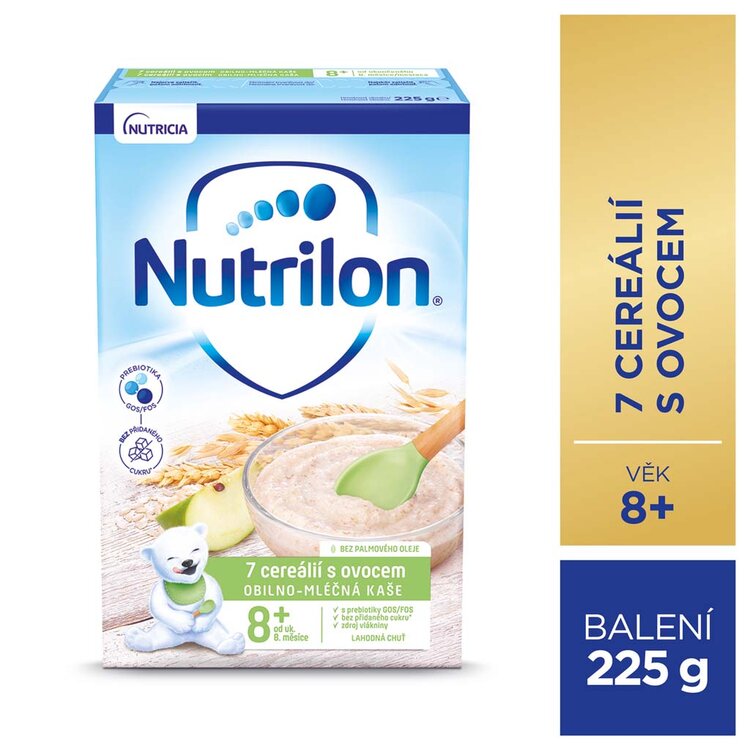 EXP: 19.06.2024 NUTRILON Pronutra® Kaše 7 cereálií s ovocem 225g