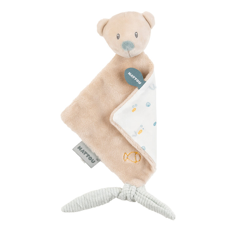 NATTOU Mazlíček plyšový mini medvídek Jules 28 cm Romeo