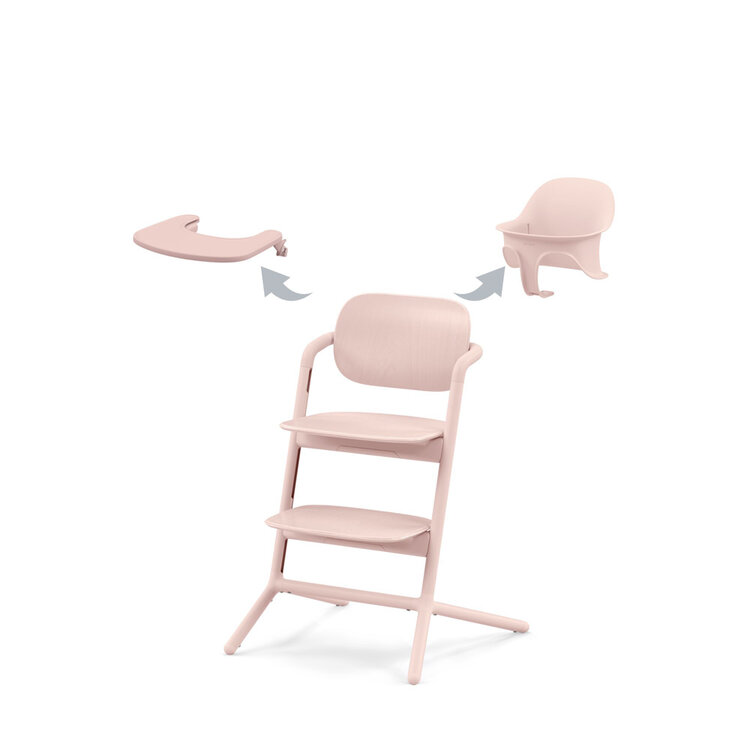 CYBEX Židle jídelní Lemo 3v1 Pearl Pink Gold Cybex