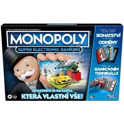 Monopoly Super elektronické bankovnictví Hasbro Hasbro