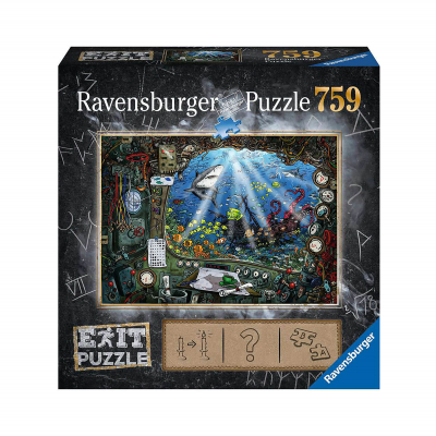 Exit Puzzle: Ponorka 759 dílků Ravensburger Ravensburger