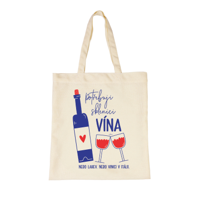 Plátěná taška - Víno Albi Albi
