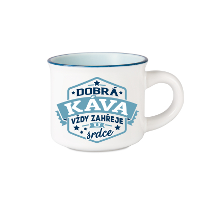 Espresso hrníček - Zahřeje u srdce Albi Albi