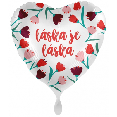 Balónek fóliový Láska je láska Albi Albi
