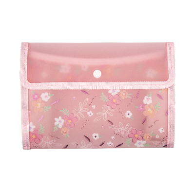 Pouzdro B6 - Růžové kytičky Albi Albi