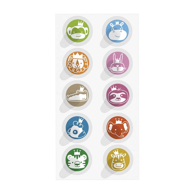 CHICCO Nálepky barevné po uštipnutí hmyzem 30 ks Chicco