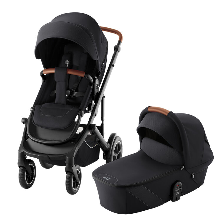 BRITAX RÖMER Set kočárek Smile 5Z + hluboká korba Galaxy Black Diamond collection Britax Römer