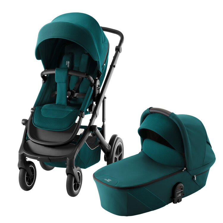 BRITAX RÖMER Set kočárek Smile 5Z + hluboká korba Atlantic Grey Diamond collection Britax Römer