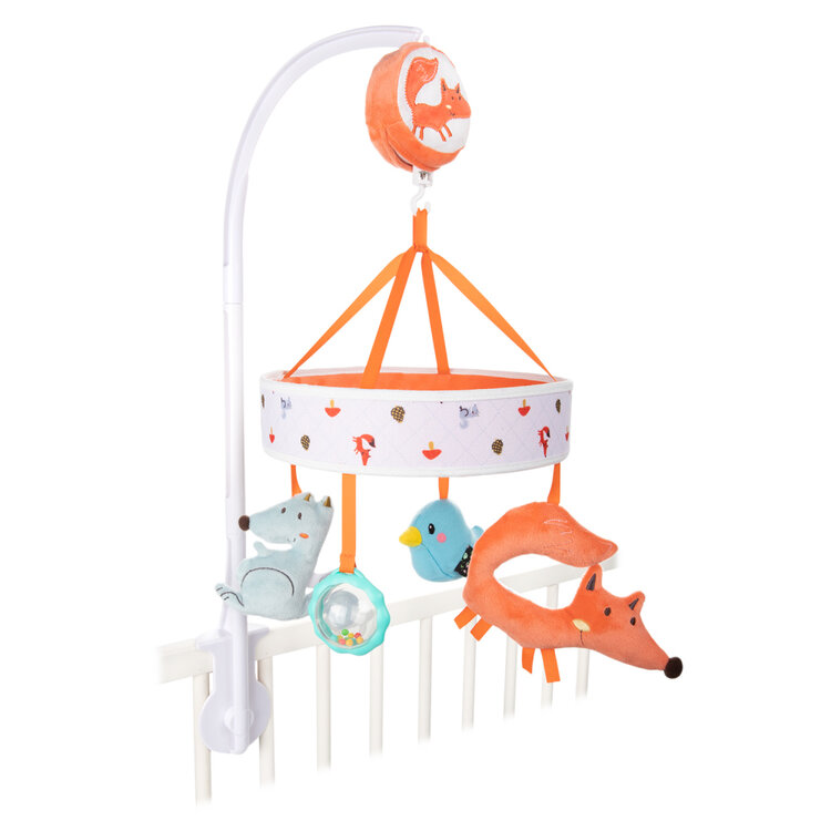 CANPOL BABIES Kolotoč plyšový s melodiemi FOX Canpol Babies