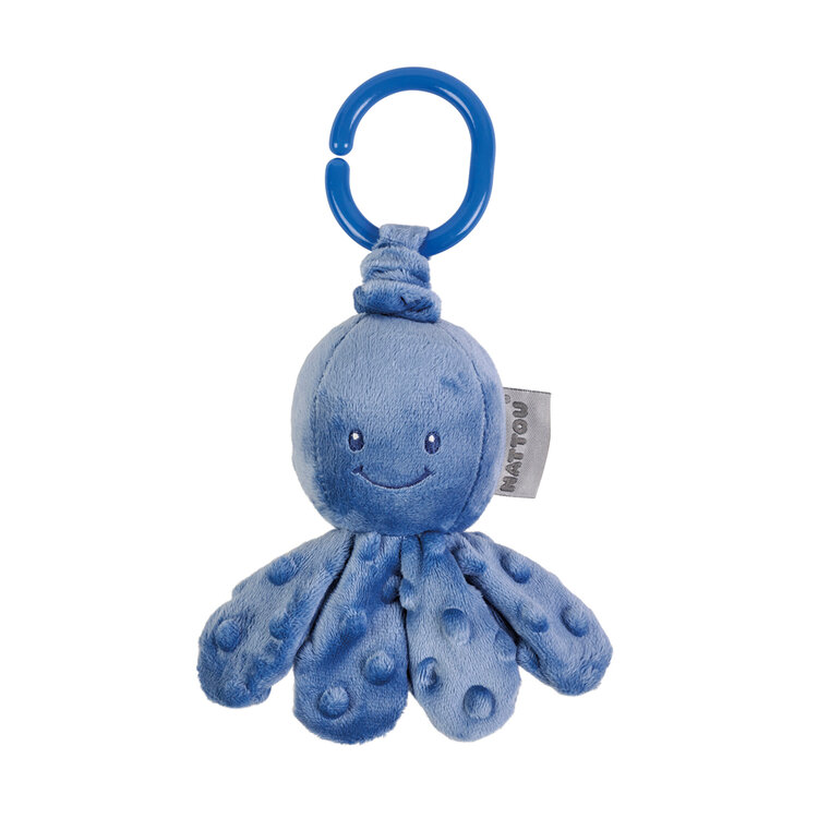 NATTOU Chobotnička vibrační na C kroužku dark blue 20 cm Lapidou Nattou