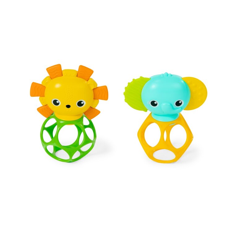 OBALL Hračka Oball Kousátka Soother Pals™ Easy-Grasp 2ks 3m+ Oball