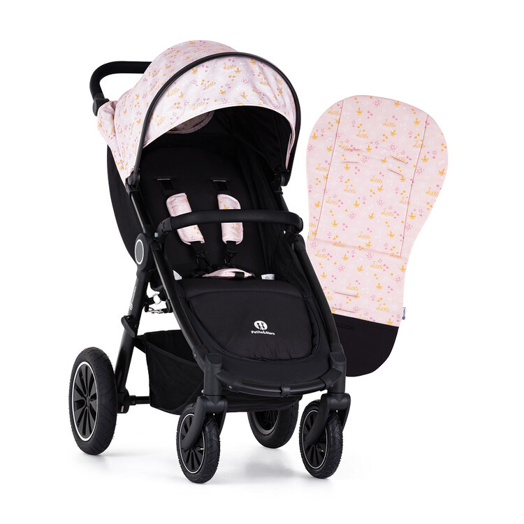 PETITE&MARS Kočárek sportovní Street2 Air Black Limited 100 Kingdom Complete Petite&Mars