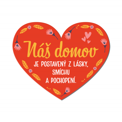 Cedulka na dveře - Náš domov Albi Albi