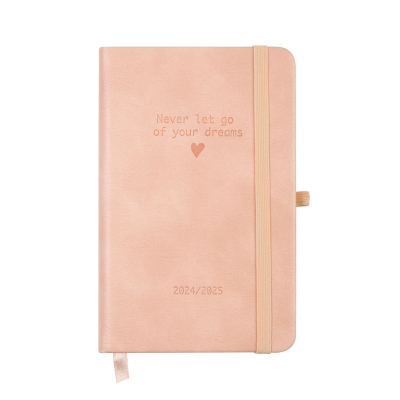 Růžový studentský diář Albi Albi