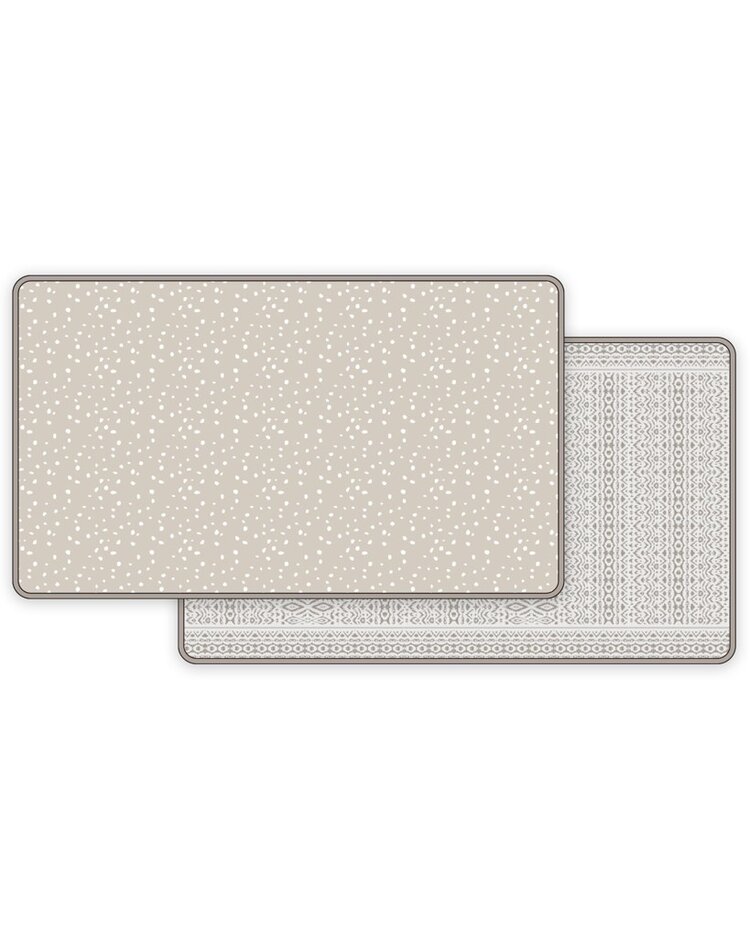 SKIP HOP Podložka na hraní bez PVC a BPA 218x132cm Boho Beige 0m+ Skip Hop
