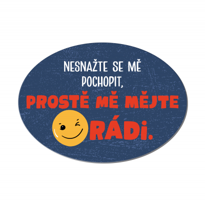 Cedulka na dveře - Mějte mě rádi Albi Albi