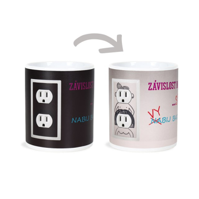 Měnící hrnek - Závislost Albi Albi