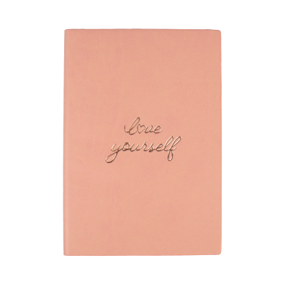 Růžový Soft Touch diář Albi Albi