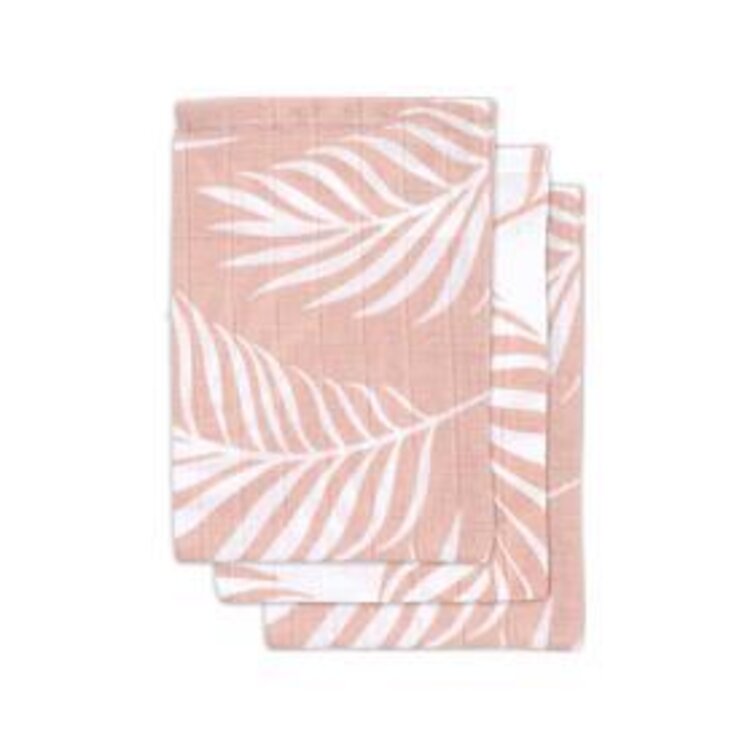 JOLLEIN Žínka 15x21 cm (3 ks) Nature pale pink Jollein