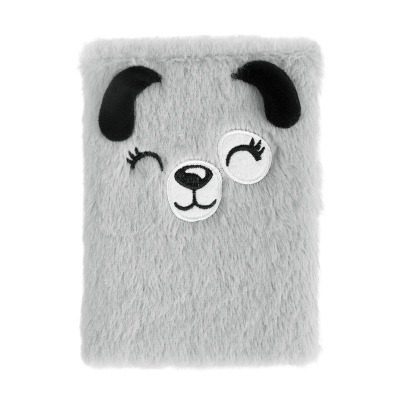 Plyšový blok - Šedivý pejsek Albi Albi