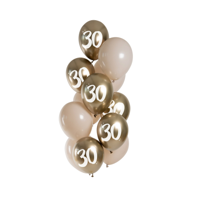 Balónky latexové Jubileum 30 set 12 ks Albi Albi