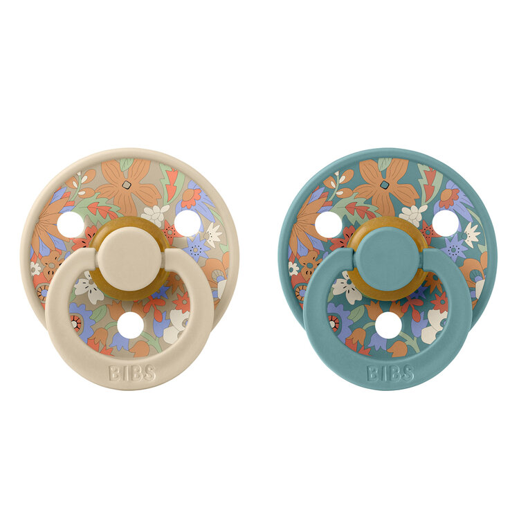 BIBS x Liberty Dudlíky z přírodního kaučuku Colour 2ks