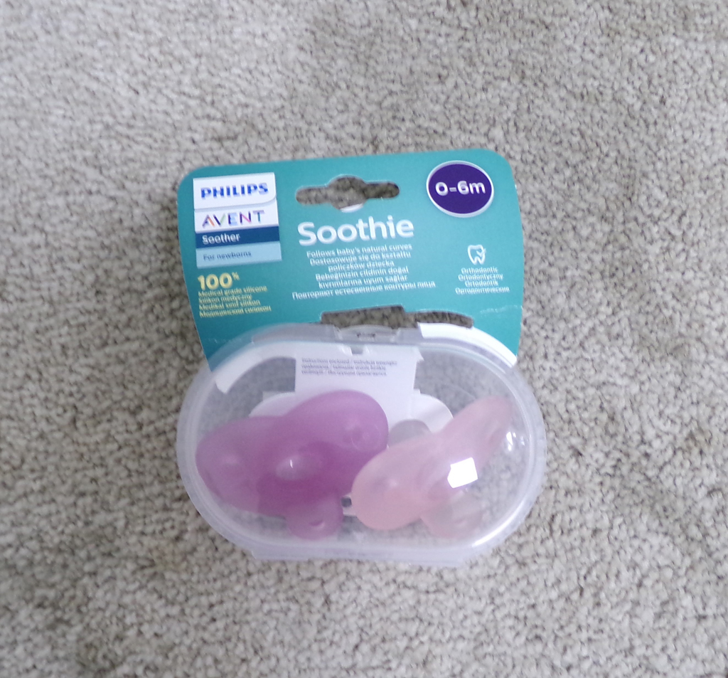 Philips AVENT Šidítko Soothie 0-6m dívka