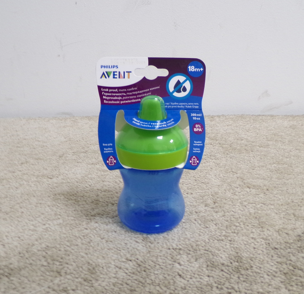 Philips AVENT Hrneček Grippy s tvrdou hubičkou 300 ml chlapec Philips Avent