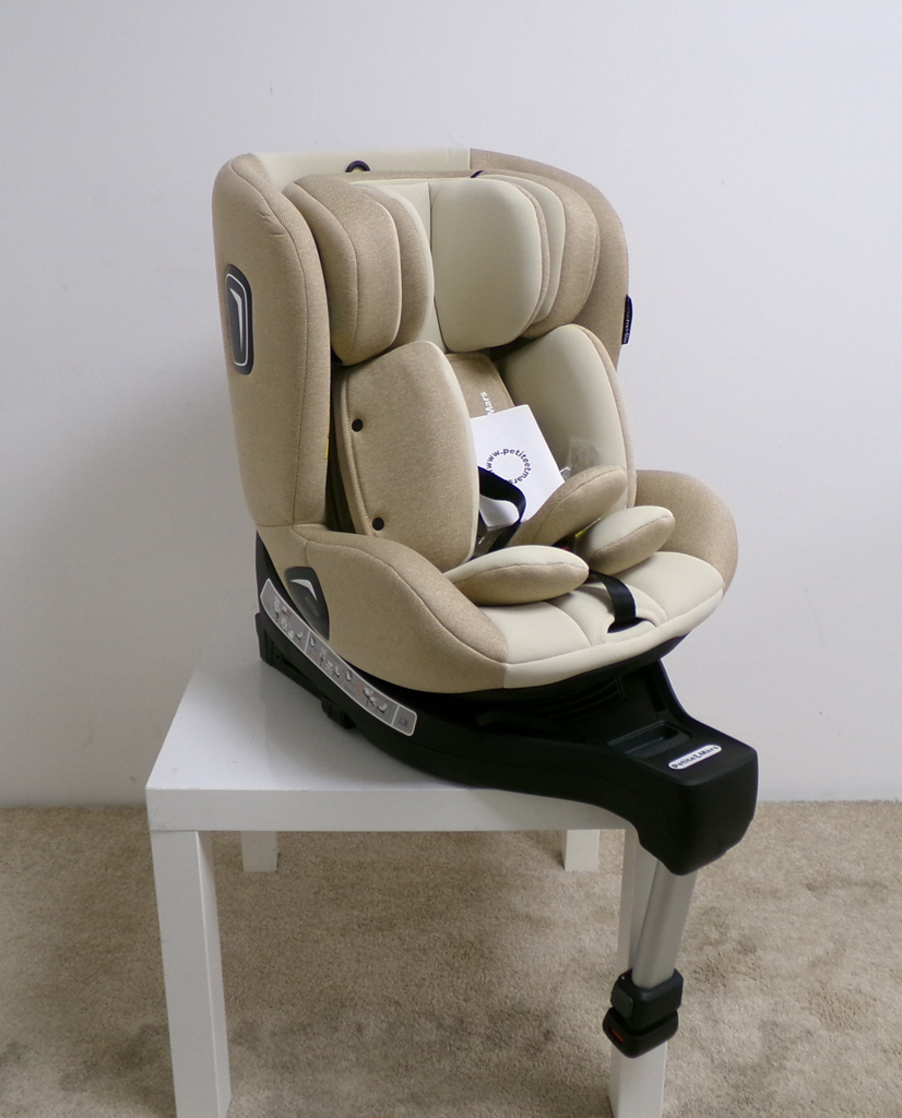 PETITE&MARS Autosedačka Reversal Pro i-Size 360° Caramel Brown 40-105 cm (0-18 kg) Petite&Mars