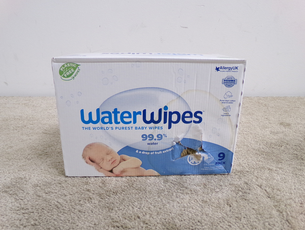 9x WATERWIPES Vlhčené ubrousky bez obsahu plastů 60 ks ( 540 ks ) Waterwipes
