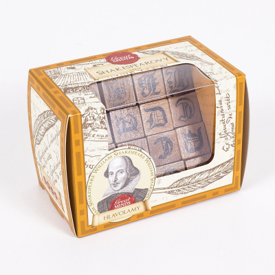 Dřevěný hlavolam - Shakespeare Albi Albi