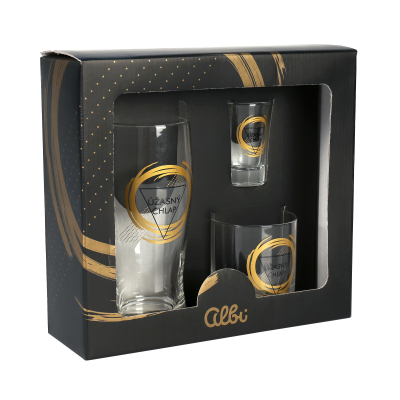 Sada sklenic - Mužská záležitost Albi Albi