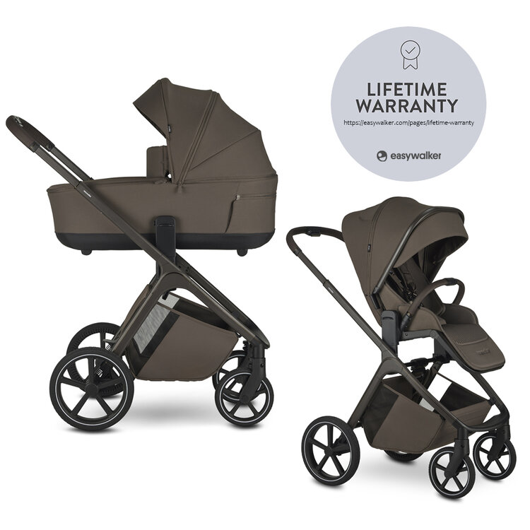 EASYWALKER Kočárek kombinovaný Zoey Chestnut Brown Easywalker