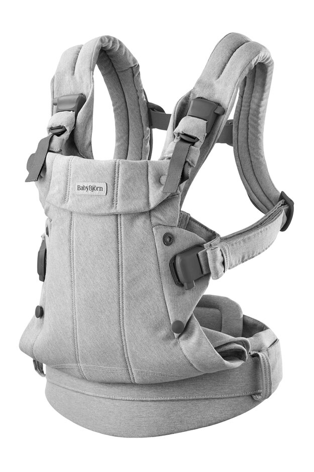 BABYBJÖRN Nosítko Harmony Woven Light Gray mélange