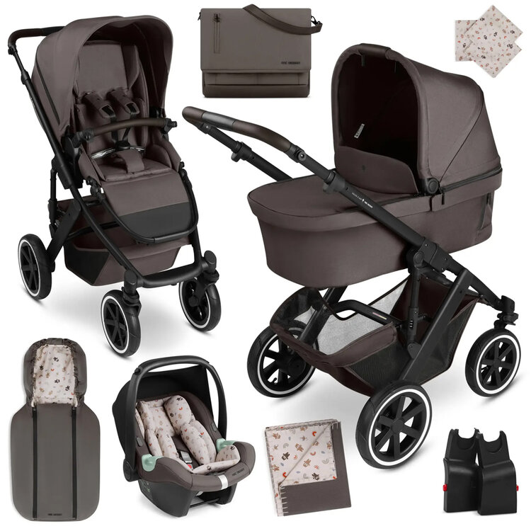 ABC DESIGN Kočárek kombinovaný Salsa 5 Air - Starter Set teddy ABC Design