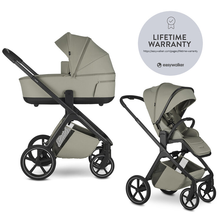 EASYWALKER Kočárek kombinovaný Zoey Sage Green Easywalker