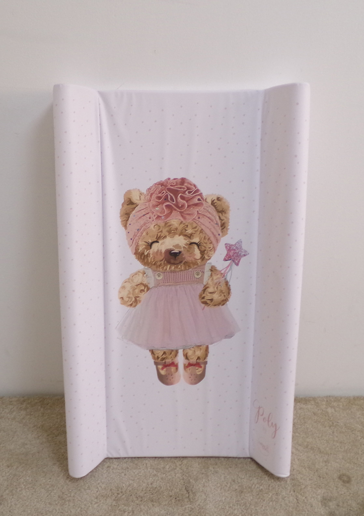 CEBA Podložka přebalovací 2-hranná s pevnou deskou (50x80) Comfort Fluffy Puffy Poly Ceba