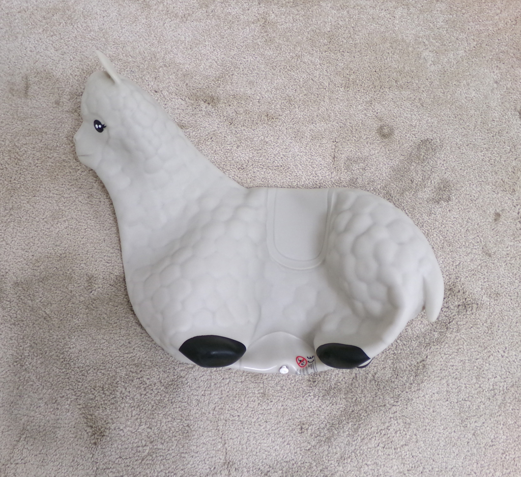 FEEDO Zvířátko skákací Llama Grey Feedo