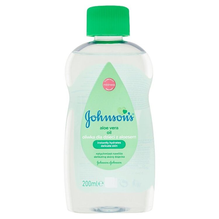 EXP: 15.03.2025 JOHNSON'S Olej s aloe vera 200 ml JOHNSONS
