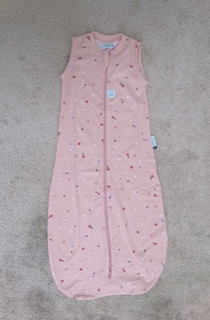 ERGOPOUCH Pytel na spaní organická bavlna Jersey Daisies 3-12 m