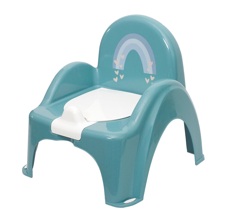 TEGA BABY Nočník křesílko s hudbou Meteo - turquoise Tega