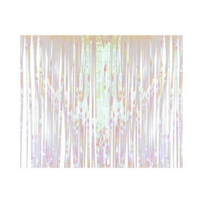 Závěs na dveře bílý holografický Albi Albi