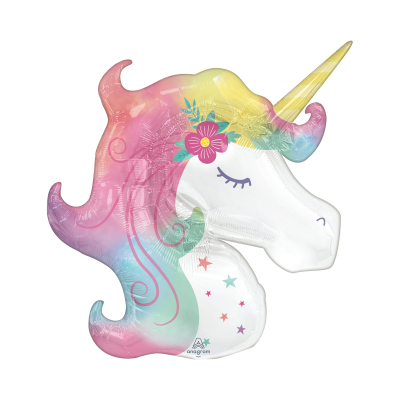 Balónek fóliový Hlava jednorožce Albi Albi