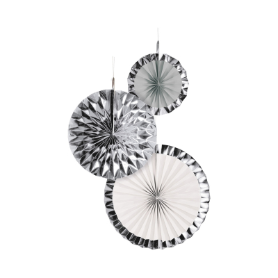 Rozety stříbrné 3 ks Albi Albi